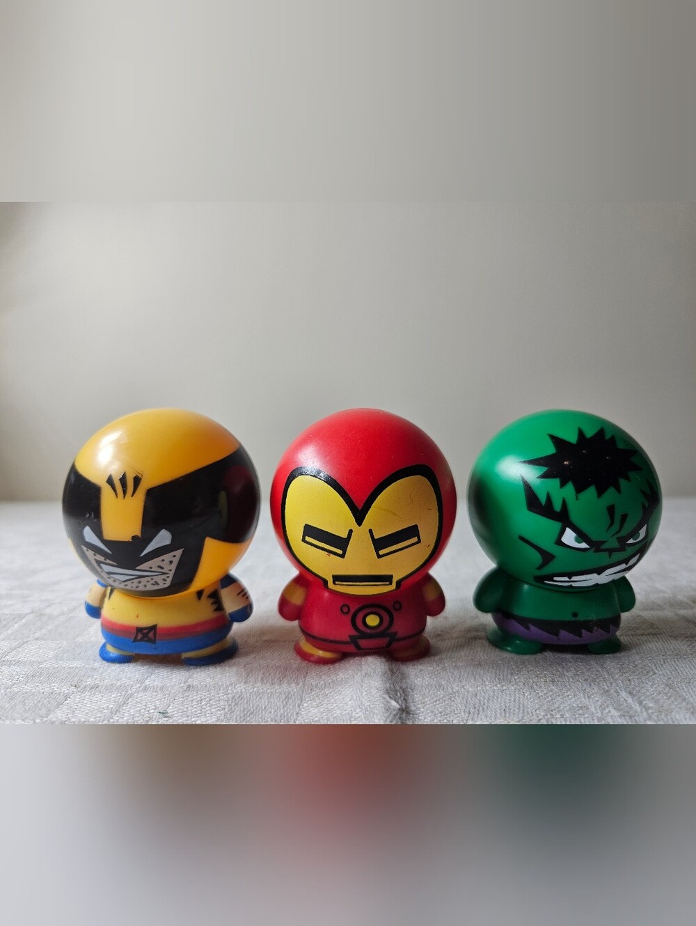 Marvel Superhero Buildable Ball Collectible Figures Wolverine Hulk Ironman